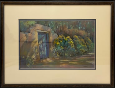 Hamil, Joyce "Blue Door & Chamisa" soft pastel