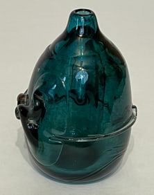 Bagley, Bill (1939-1999) glass jar, handblown glass