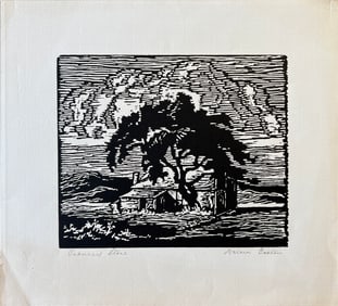 Gaston, Dolores (1898-1984) Pioneer Store, block print