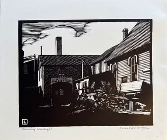 Logan, Herschel (1901-1987) Morning Sunlight, block print