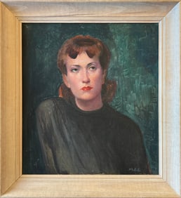Greenough, Margaret Sanden (1909-1993) New York Model, ca. 1940 oil on canvas