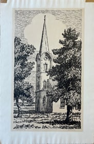 Deere, Lydia (1873-1923) Bethany, lithograph