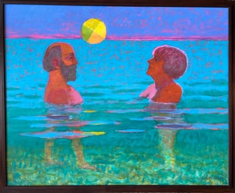 Bashor, John (1926-2013) , Twilight Ball, acrylic on board