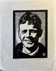 Logan, Herschel (1901-1987) Lindy, block print