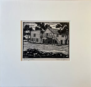 Rogers, Charles (1911-1987) Trail Junction, block print