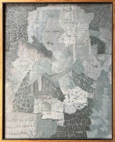 Runbeck, Dolores Gaston (1898-1994) "Oriental Bride" oil on canvas