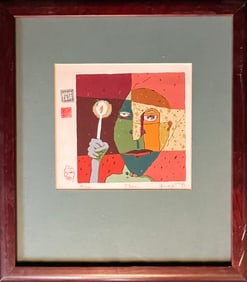 Kemper, Michael, "Flame" 1997 serigraph