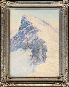 Malm, G.N. "Solitude" 1887 oil on panel