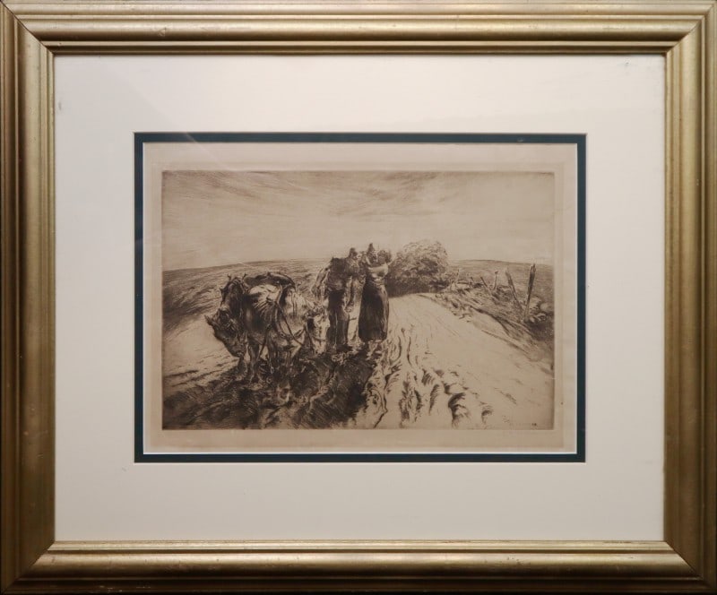 Costigan, John (1888-1972) etching, When day is Done (1 of 7)