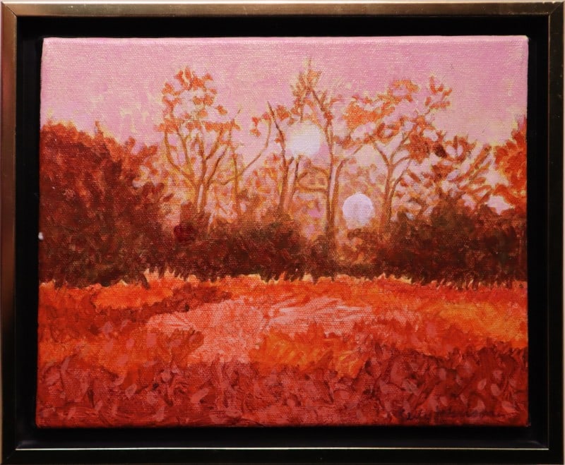 Johnson, Sally, acrylic on canvas, Sunrise (1 of 4)