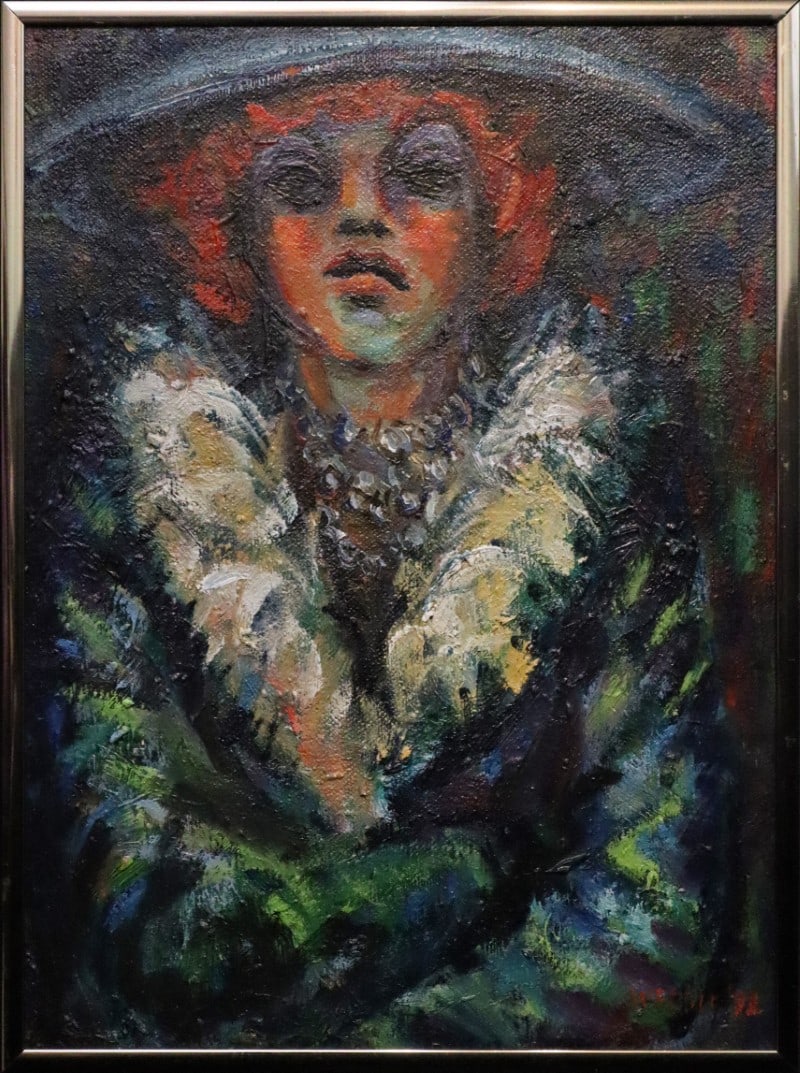 Weddle, Don (1923-2017) 1992 oil on board, The Invincible (1 of 4)