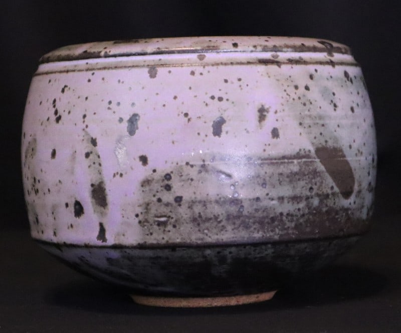 Kahmeyer, Ray (1930-2007) stoneware, blue grey bowl (1 of 7)
