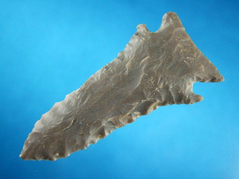 Pinetree Corner Notched Hardstone Flint Point (1 of 2)