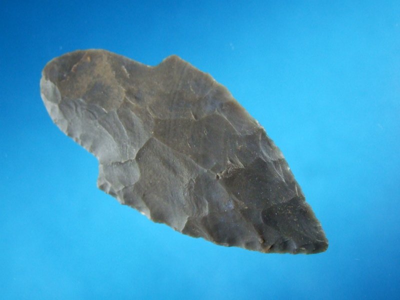 Fine Hornstone Flint Turkeytail Point (1 of 2)