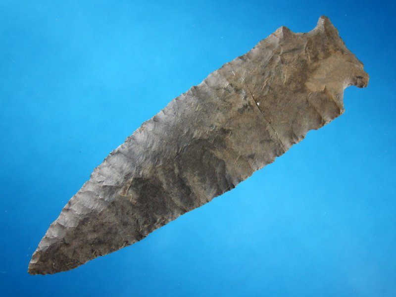 4 1/4" Notched Benton Fort Payne Flint (1 of 2)