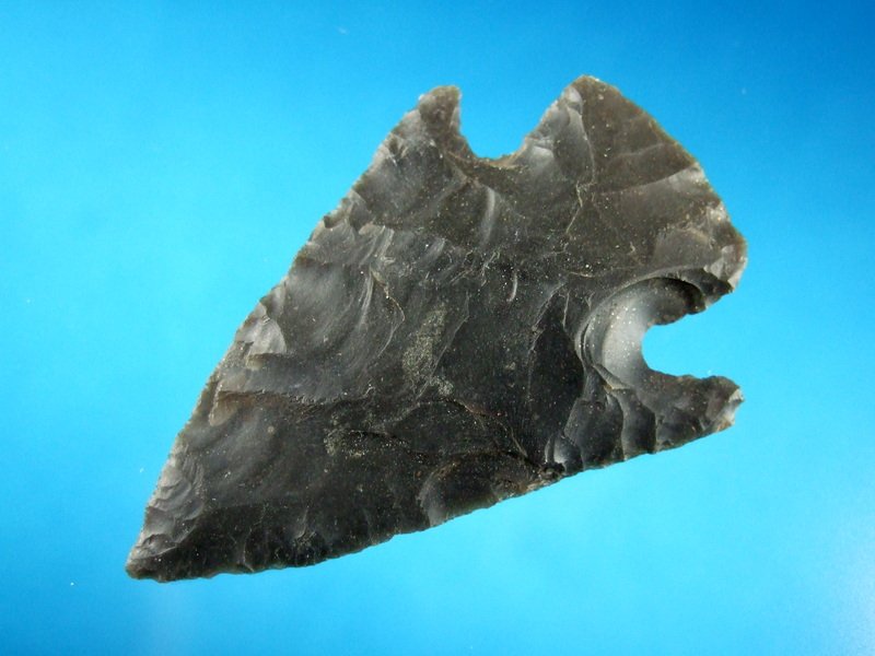 High-Grade Hornstone Flint Big Slough Point (1 of 2)