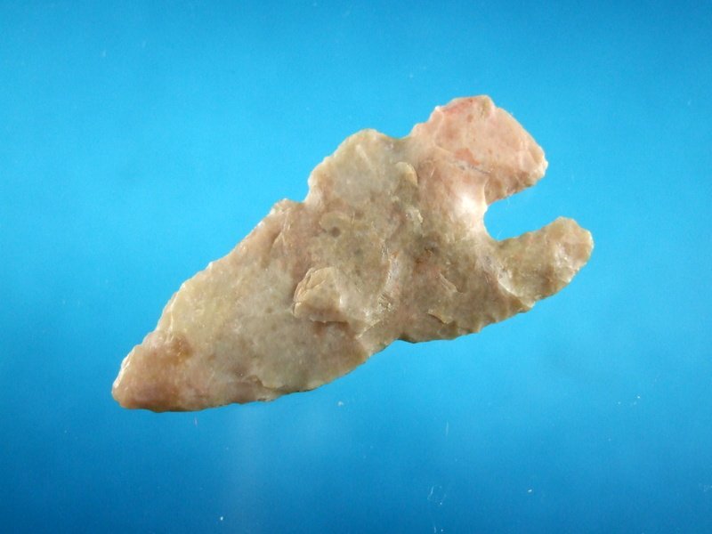1 3/4" Texas Charcos Point Agatized Flint (1 of 2)