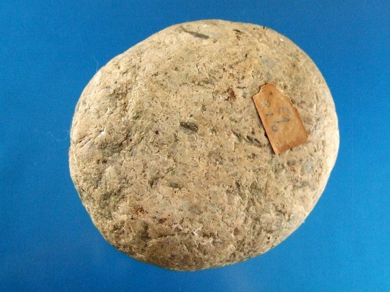 4 1/4" Quartz Conglomerate Nutting Stone Saint Clair (1 of 3)