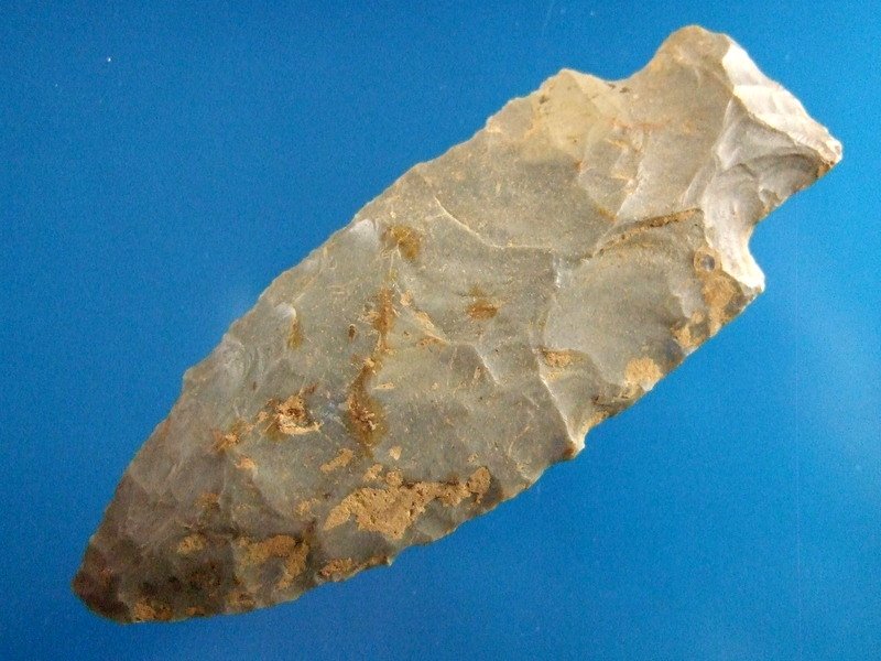 3 3/16" Stemmed Benton Hornstone Flint West KY (1 of 2)