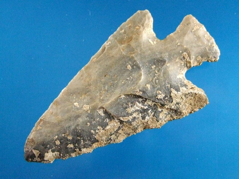 3" Buck Creek Hornstone Flint Union County KY (1 of 2)