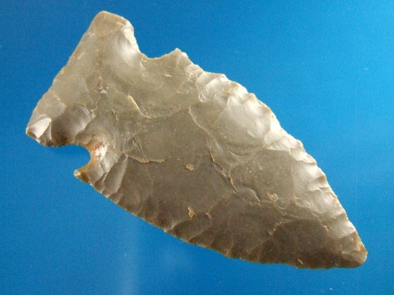 2 7/16" Warrick Point Hornstone Flint West KY (1 of 2)