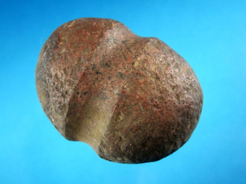 3 5/16" Full-Grooved Polished Quartz War Club (1 of 2)