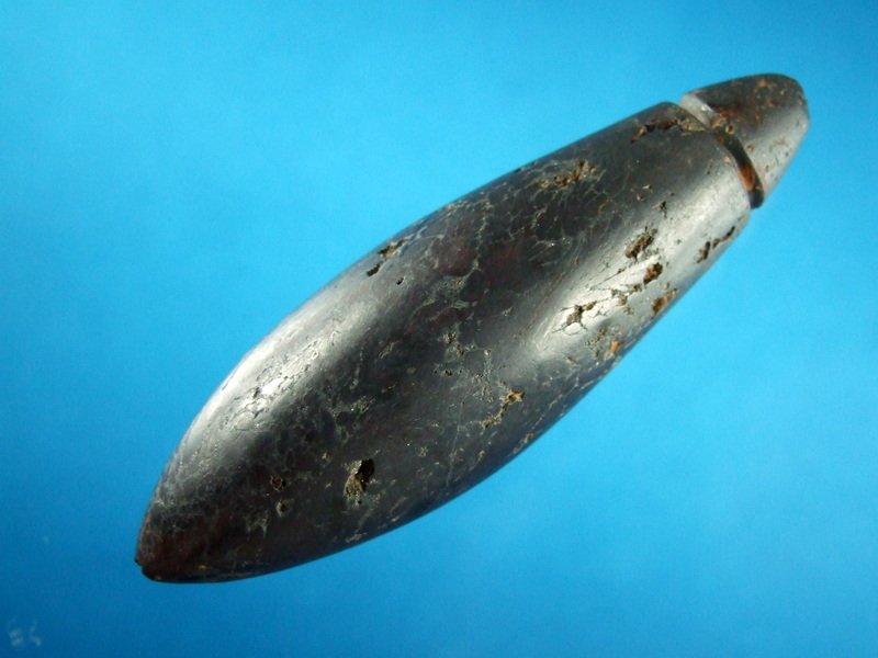 Very Fine 3 3/8" Hematite Plummet (1 of 2)