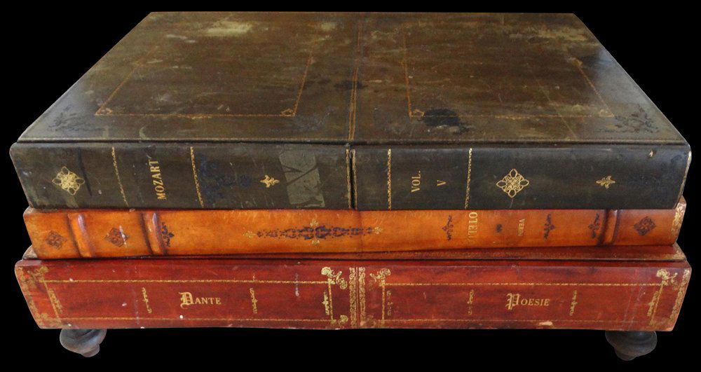 Vintage Maitland-Smith Faux-Book Coffee Table (1 of 5)