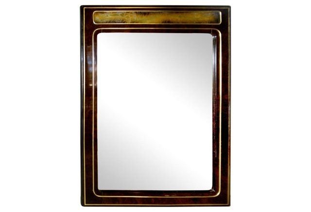 Mastercraft Mirror w/ B. Rohde Etching (1 of 4)