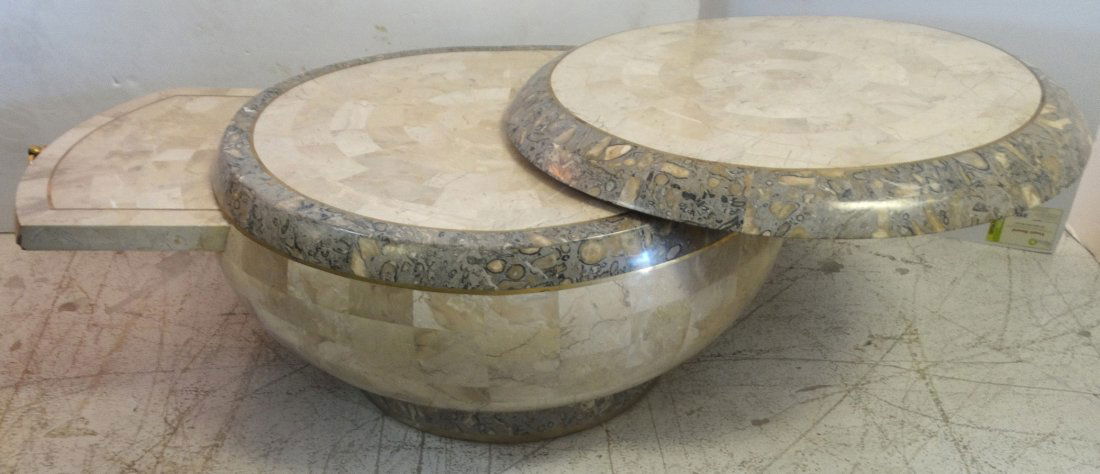 Maitland-Smith Tessellated Expandable Coffee Table (1 of 7)