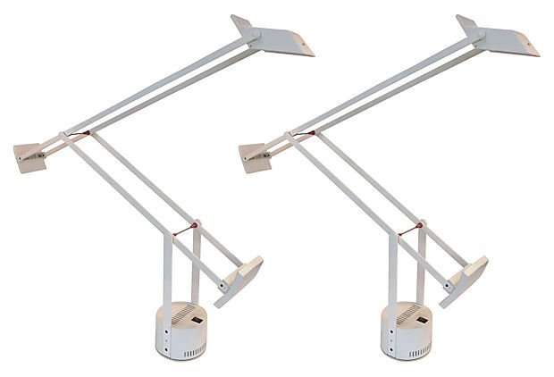 Richard Sapper Artemide Tizo Lamps, Pair (1 of 8)