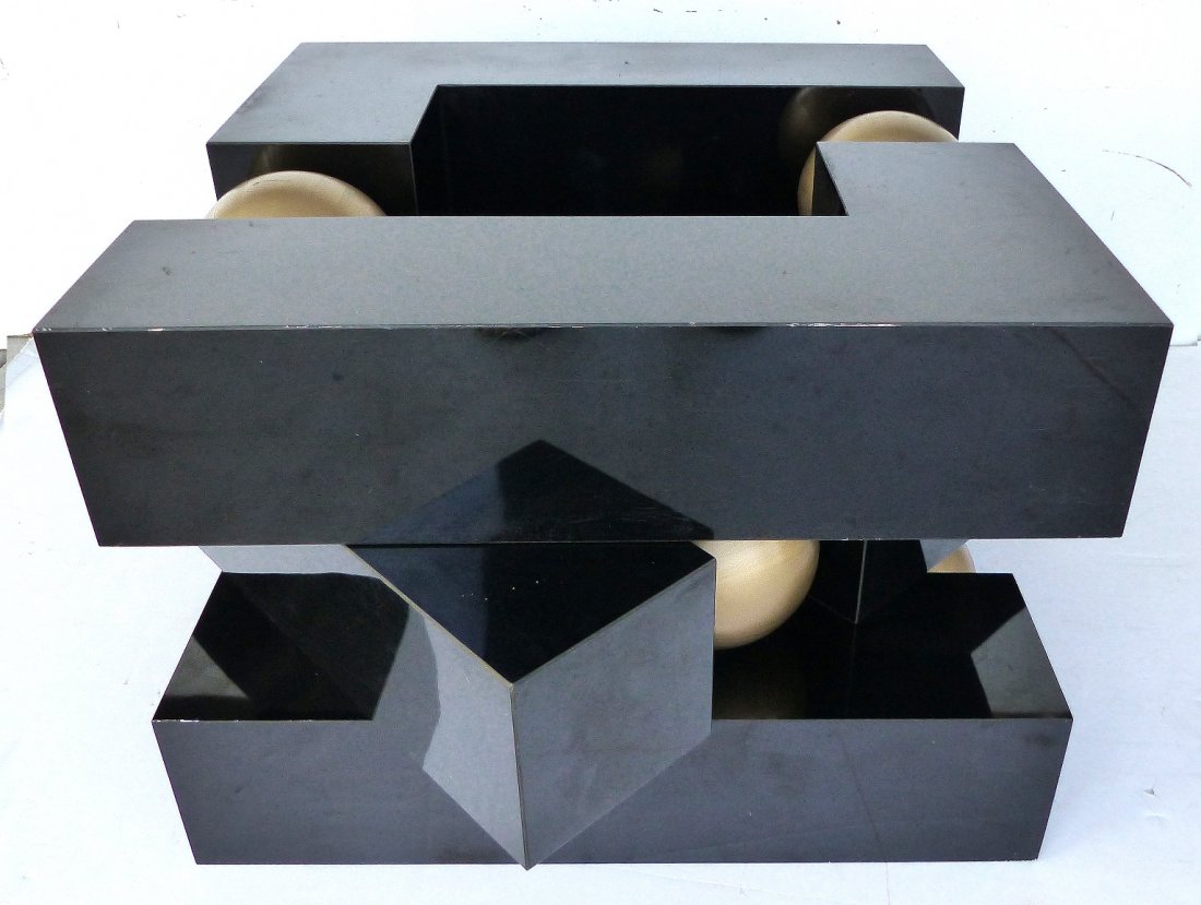 80's Stacking Coffee or Side Table Base, 3Pc. (1 of 6)