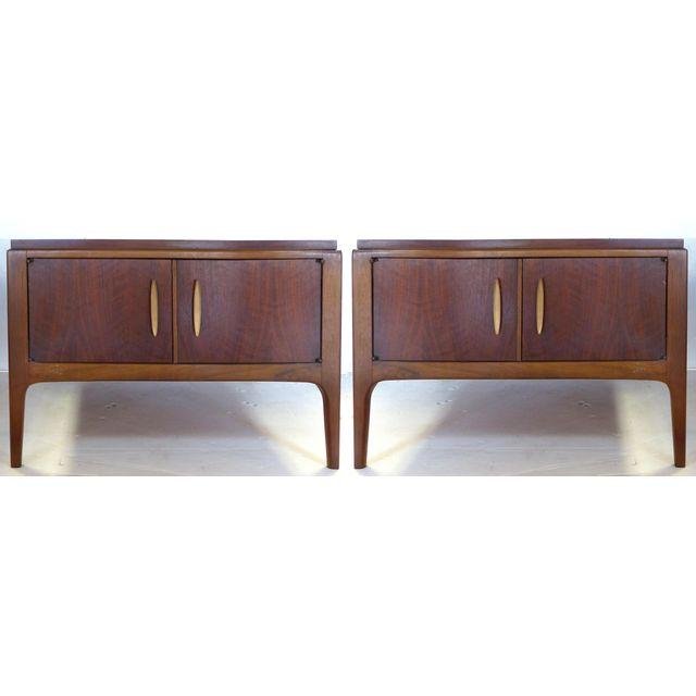 Lane Modernist Nightstands, Pair (1 of 9)
