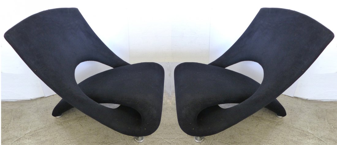 Modernist Club Chairs, Pair (1 of 9)