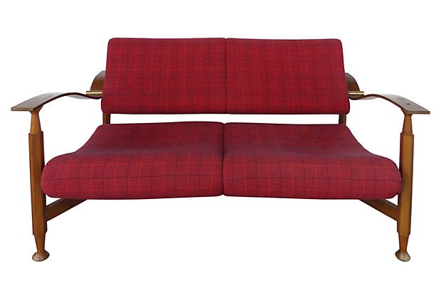 Italian Modern Bentwood Sofa (1 of 10)