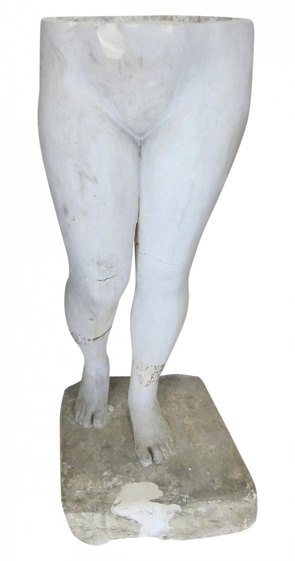 Life-size Plaster Torso Sculpture (1 of 1)