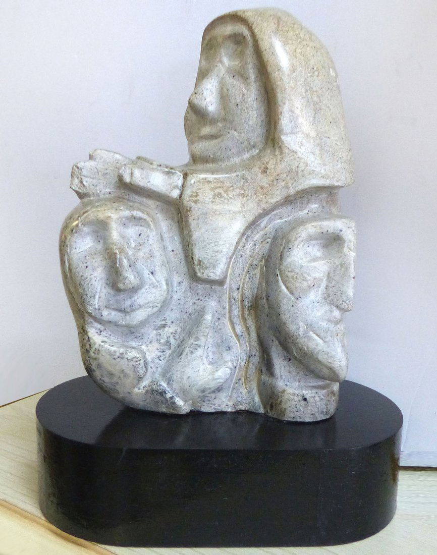 70's Alaskan Inuit Soapstone Sculpture (1 of 7)