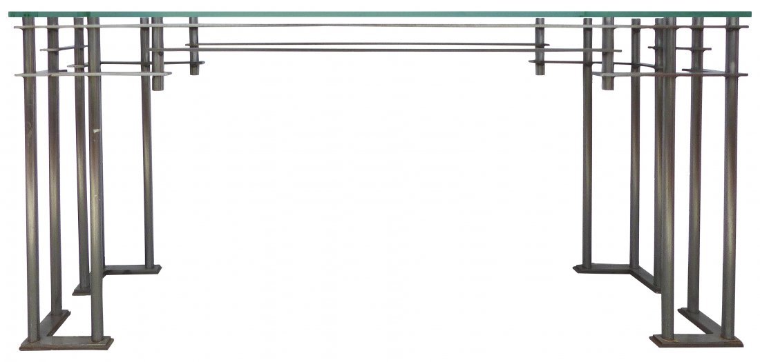 Industrial Steel Console Table (1 of 5)