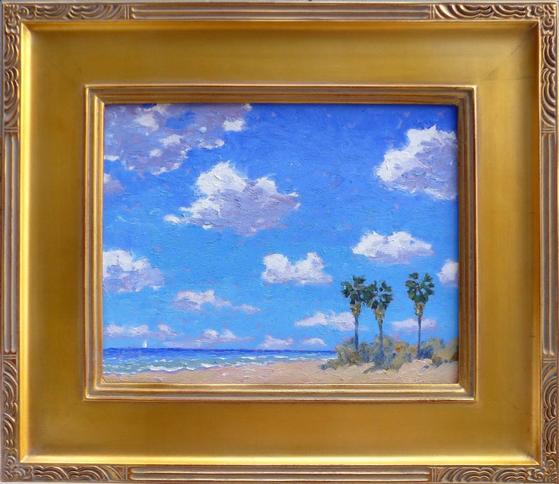 David Eugene Henry Oceanside Oil Painting (1 of 7)