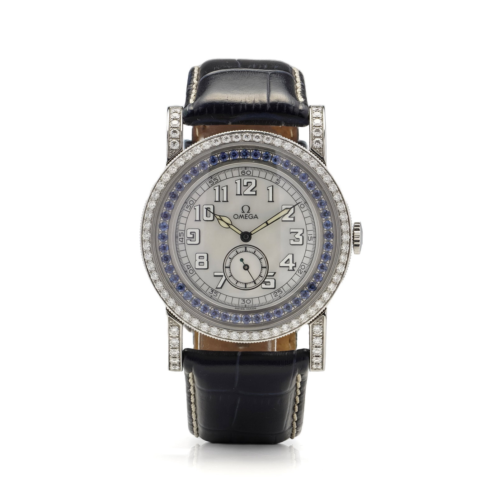 Omega Aquarella, BOX & PAPERS men's wristwatch, - 5772.71.56 (1 of 12)