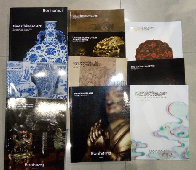 $1 Bonhams catalogue x 10 Chinese Antiques: $1 Bonhams catalogue x 10 Chinese Antiques