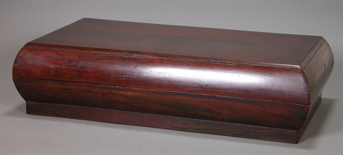 Zitan Food Box, Vintage: Chinese Zitan food box / Size 47 x 25.2 x 12cm H