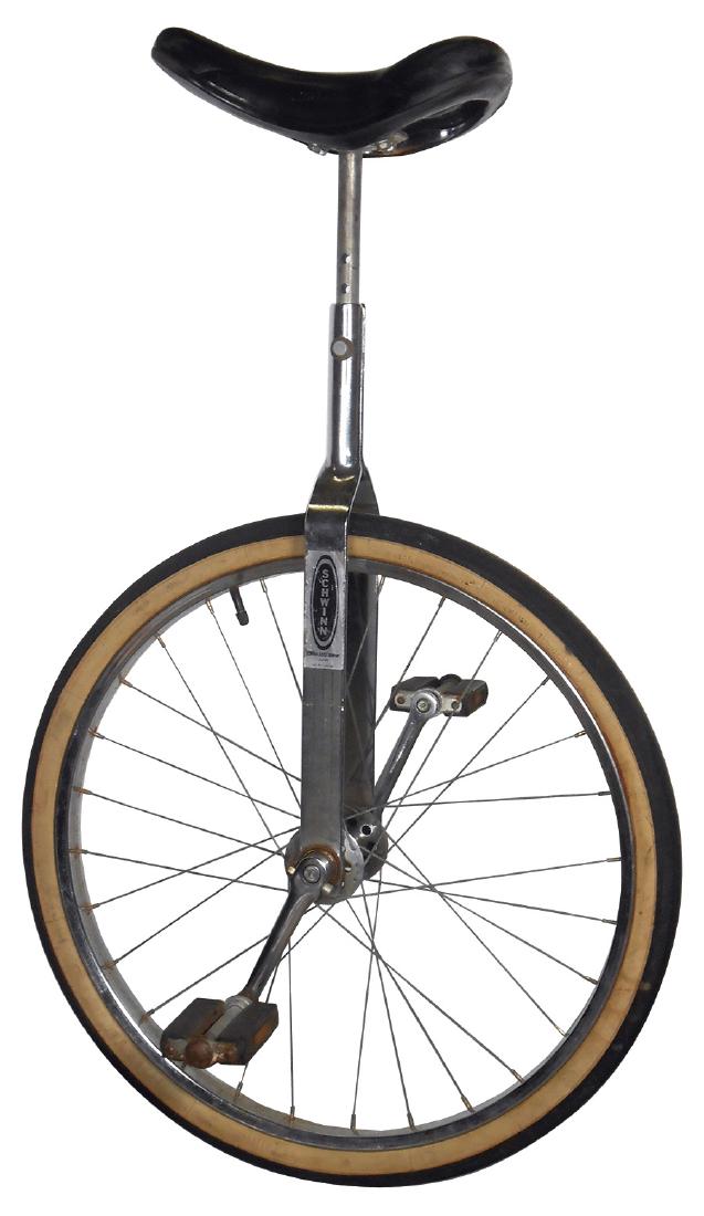 Unicycle, Schwinn, adjustable seat, VG/Exc cond, 39"H x: Unicycle, Schwinn, adjustable seat, VG/Exc cond, 39"H x 23"Dia.