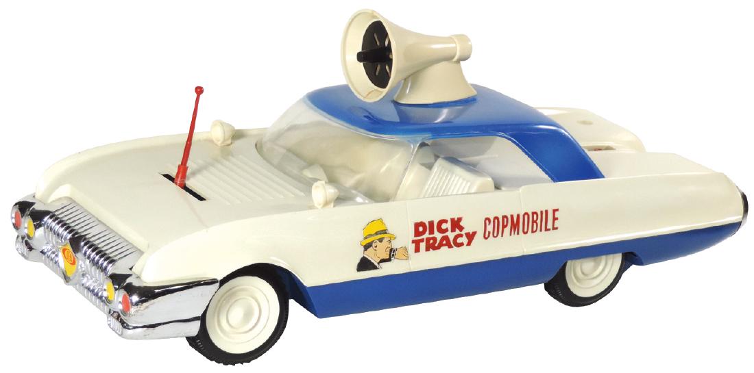 Toy car, Dick Tracy Cop Mobile, mfgd by Ideal Toy (1 of 1)