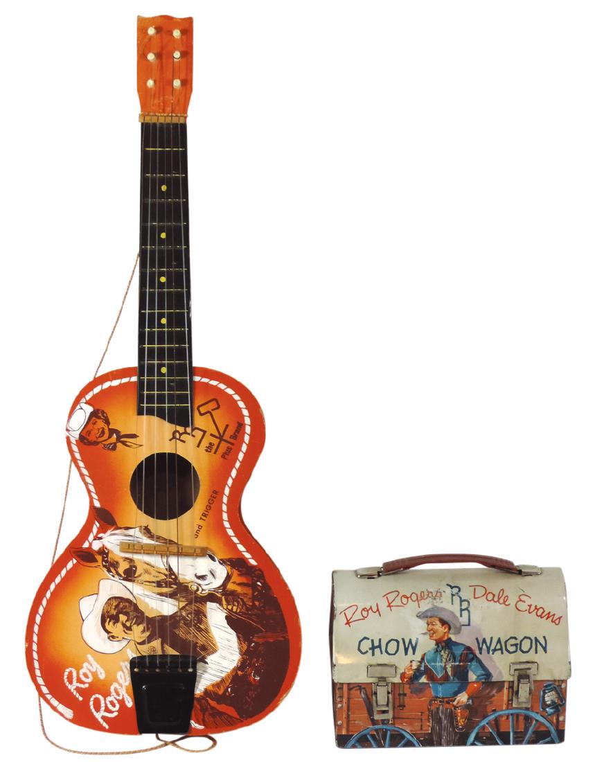 Roy Rogers & Dale Evans Chow Wagon metal lunchbox by (1 of 1)