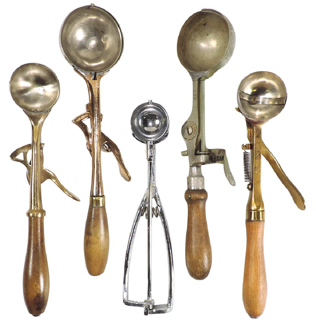 Ice cream dippers (5), assorted round, Quick & Easy, No (1 of 1)