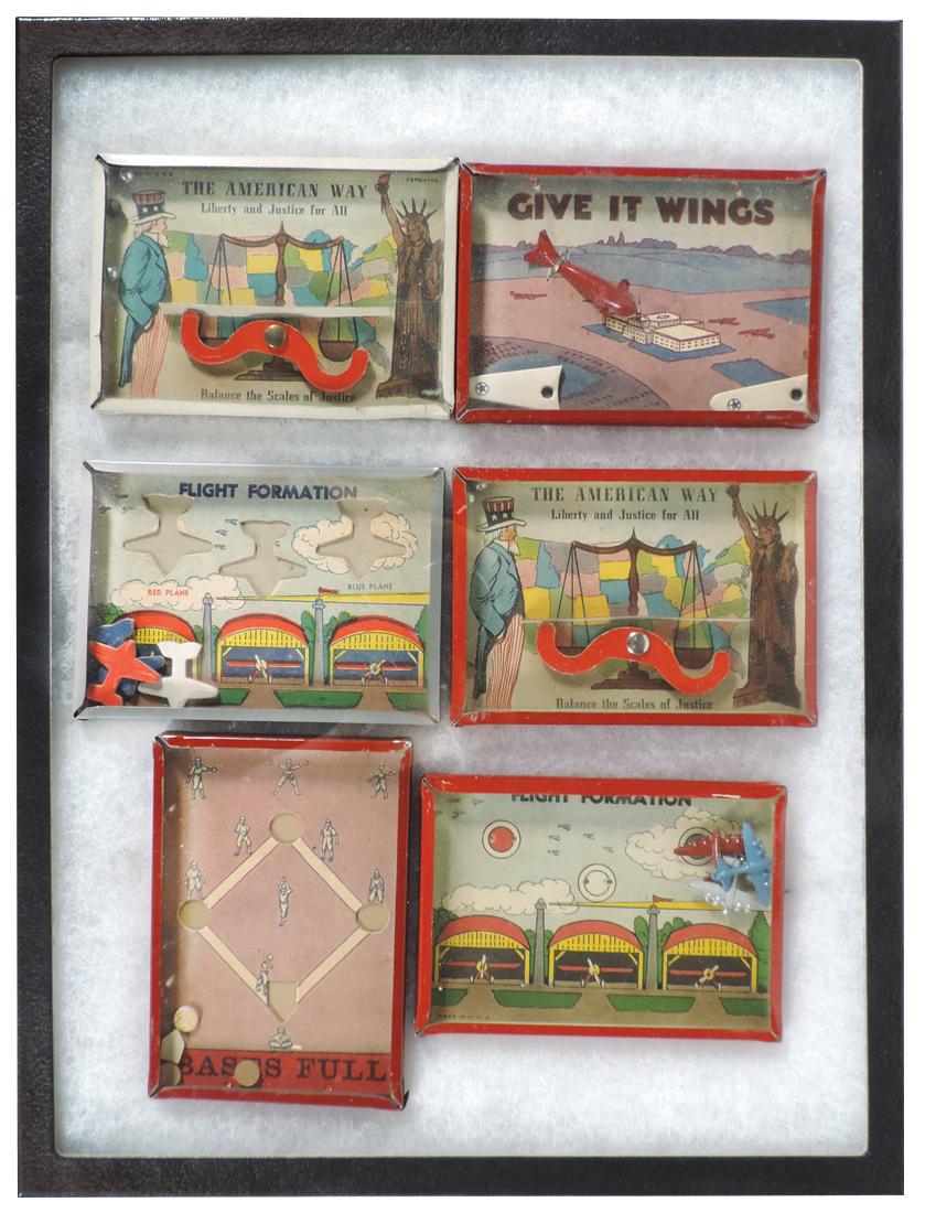 Toy dexterity puzzles (6), (2) The American Way (Uncle (1 of 1)