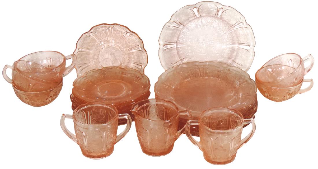 Children's dishes (23), Jeanette Cherry Blossom Pink (1 of 1)