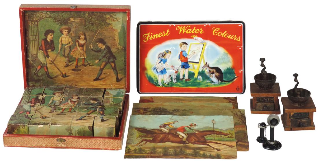 Children's items (5), French picture block set w/5 (1 of 1)