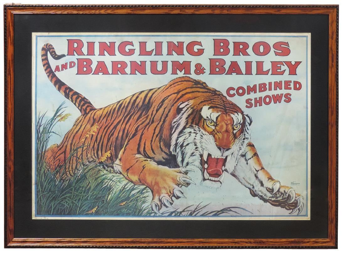 Circus poster, Ringling Bros & Barnum & Bailey, by The (1 of 1)